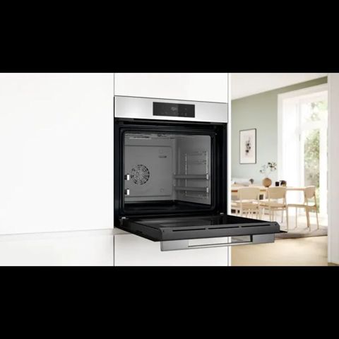 Bosch HJG852YW0T Series 6 ankastr elektrik soba – 76 L, Sensor — Bakı