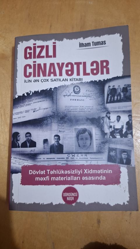 Məhsul: Kitab – “Gizli Cinayətlər” Müəllif: İlham Tumas — 12 ₼ · Xırdalan · Digər Məhsul: Kitab – “Gizli Cinayətlər” Müəllif: İlham Tumas — Xırdalan