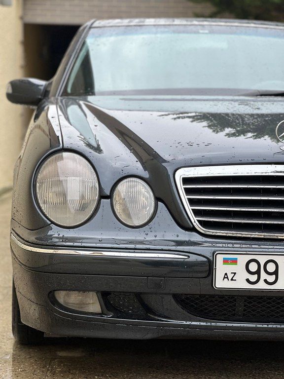 Mercedes E 220, 2.2 L, 2000 il, 357 000 km — Avtomobillər, Bakı (3)