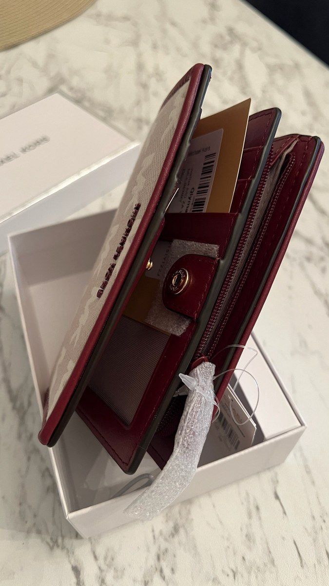 Portmone "Michael Michael Kors – Bryant Medium Logo Jacquard" — Şəxsi əşyalar, Bakı (5)