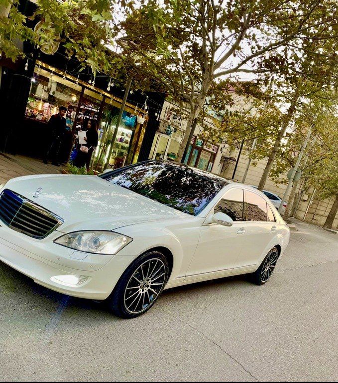 Mercedes S 350, 3.5 L, 2007 il, 246 000 km — Avtomobillər, Bakı (2)