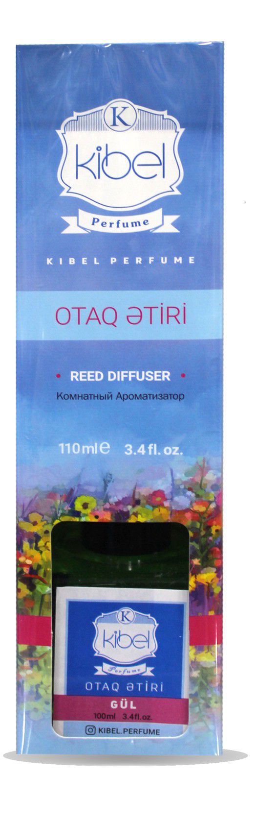 Aromatik diffuzor Kibel Perfume Gül, 110 ml — Mallar, Bakı (2)
