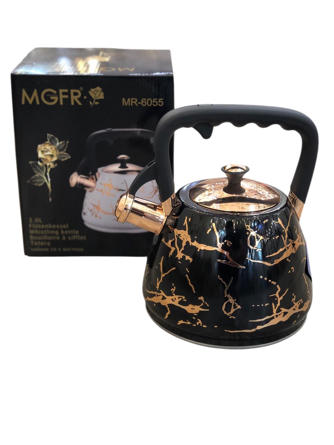 Çaydan Mgfr 5742, paslanmayan polad, qara, 3000 ml — Mallar, Bakı