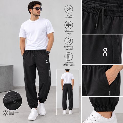Kişilər üçün idman şalvarı 70821231, qara, elastan/poliester, ölçü 5XL — Bakı
