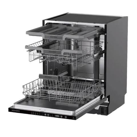 Yoshiro YBD-M715G30B Qabyuyan Maşın — quraşdırılan (ankastre) model — ჭურჭლის სარეცხი მანქანები