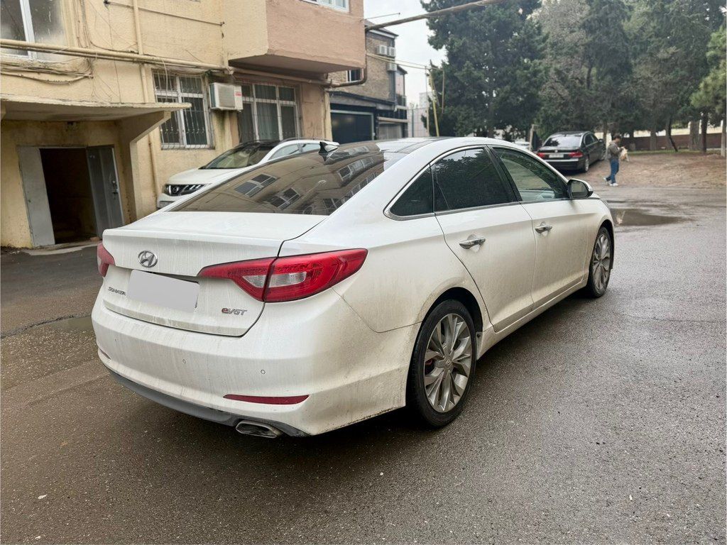 Hyundai Sonata, 1.7 L, 2016 il, 206 000 km — Avtomobillər, Bakı (4)