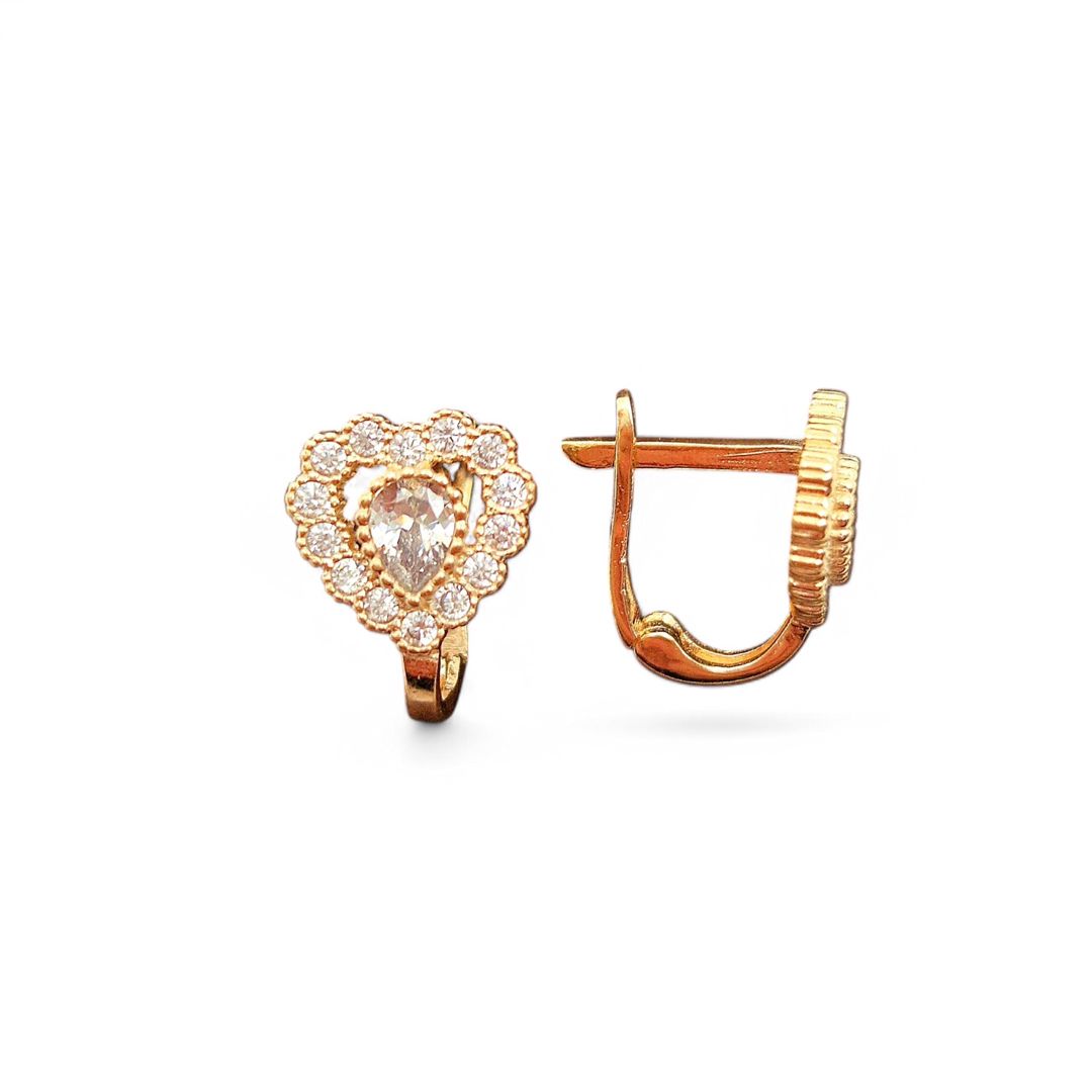 Sırğa uşaqlar üçün Trendgold_692, qızıl 585 əyar VJ470183 — Mallar, Bakı