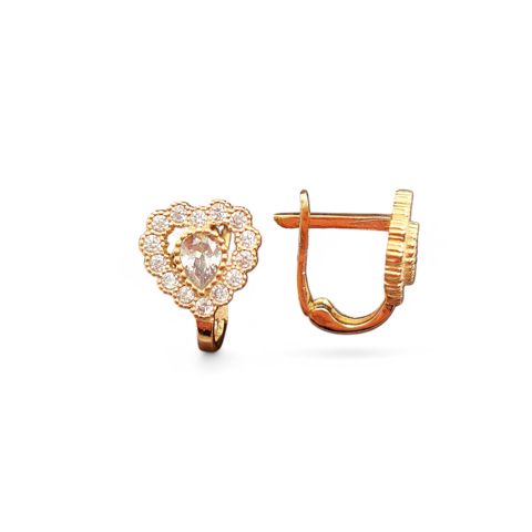 Sırğa uşaqlar üçün Trendgold_692, qızıl 585 əyar VJ470183 — Bakı