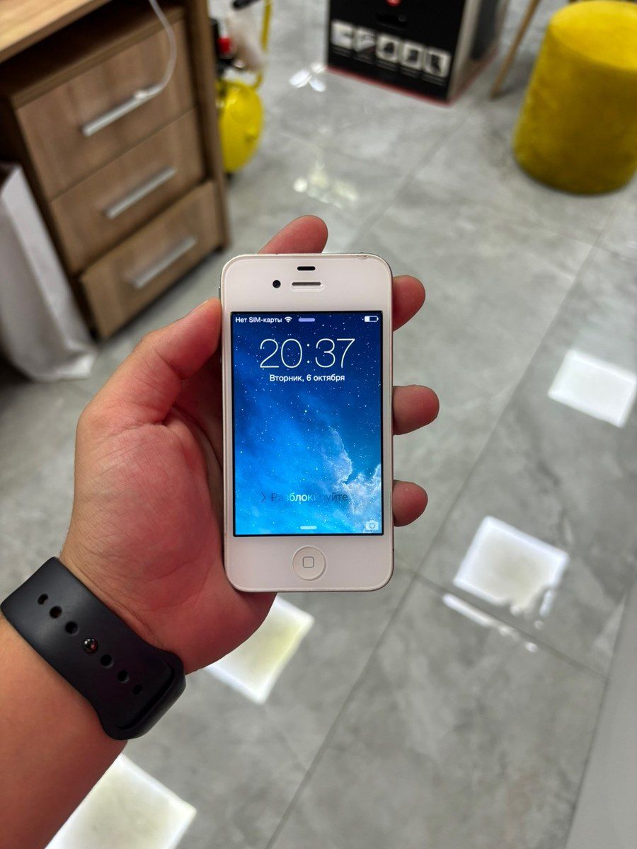 Apple iPhone 4S White 16GB — Smartfonlar, Bakı (2)