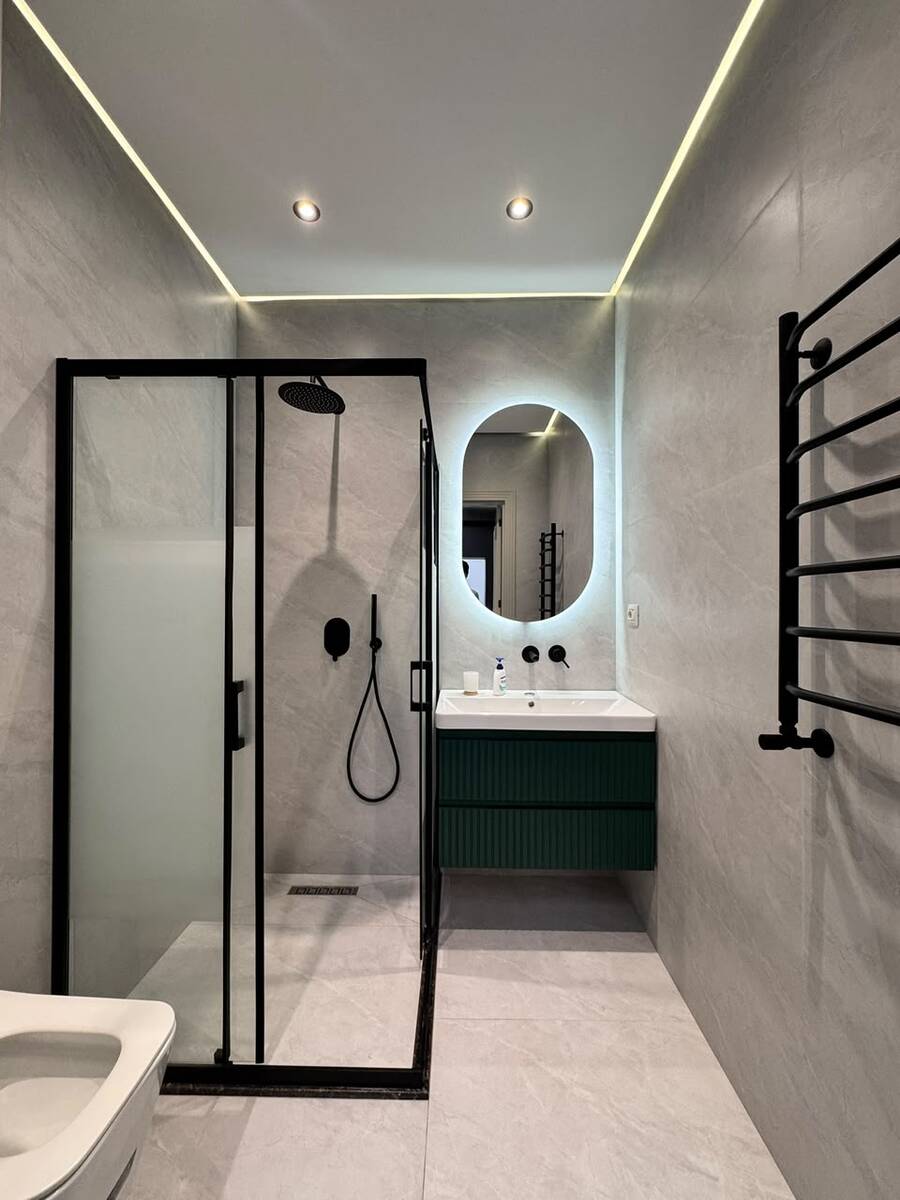 2-otaqlı yeni tikili, Sənan Kərimov küç., 90 m² — Mənzil, Bakı (11)
