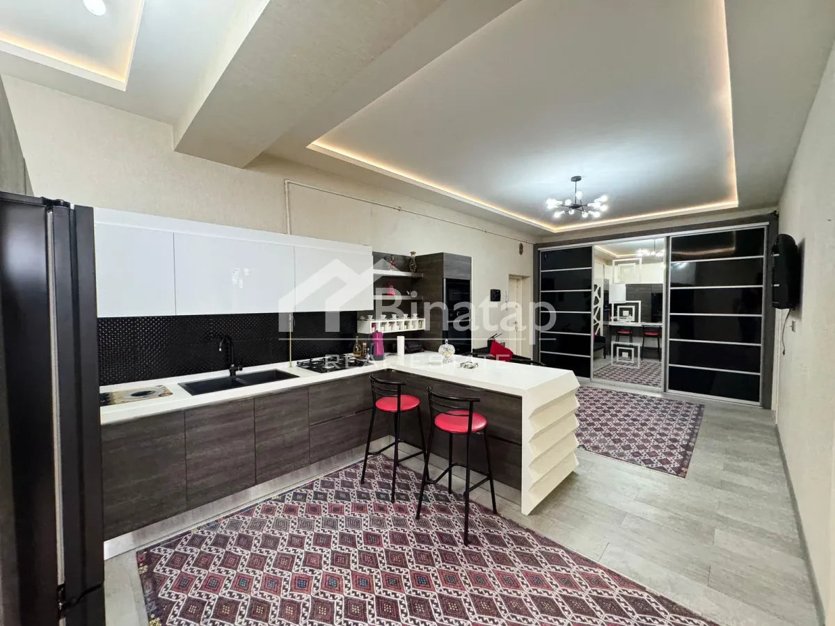 Satılır 3 otaqlı yeni tikili 117 m², Gənclik metrosu, Nəsimi rayonu — Mənzil, Bakı (4)