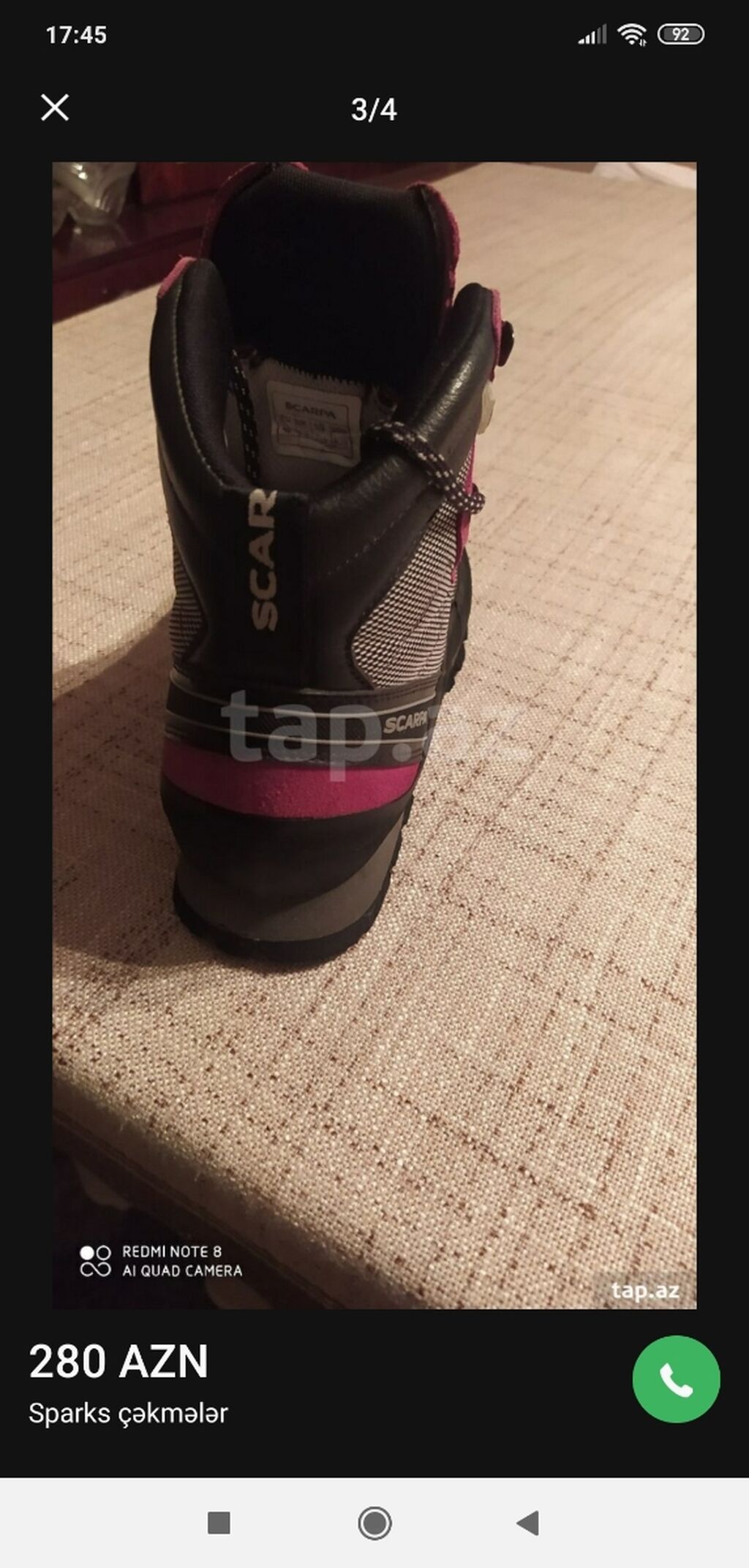 Scarpa dağ/yürüş çəkmələri - Brend: Scarpa (Made in Italy etiketli) — Çəkmə, Bakı