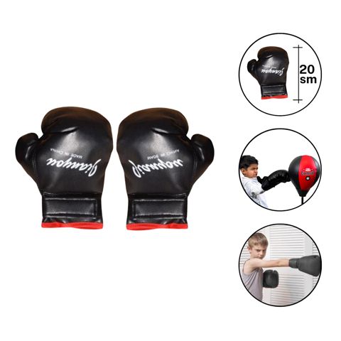 Boks əlcəyi LP sport 1091/1, uşaqlar üçün, qara — Bakı