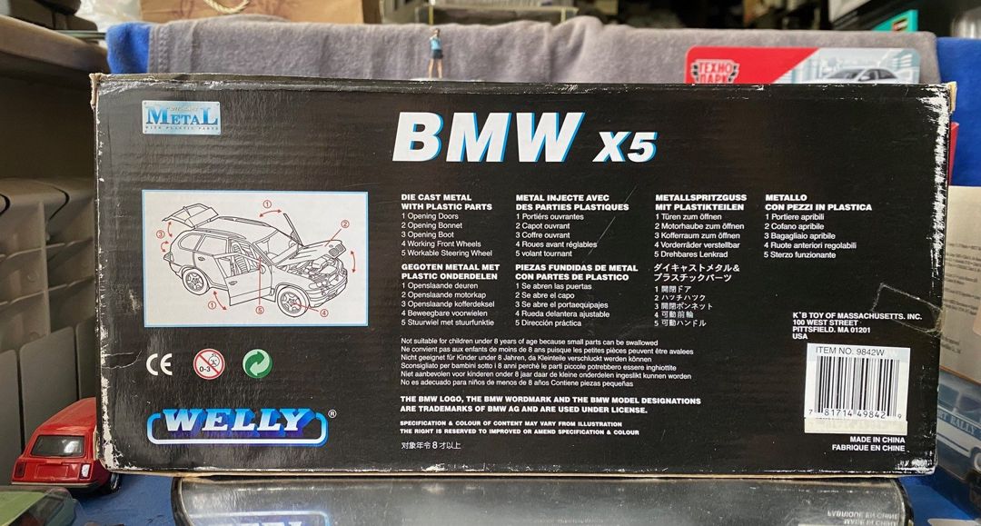 Коллекционная модель BMW X5 E53 Green 2003 — Kolleksiyalar, Bakı (5)