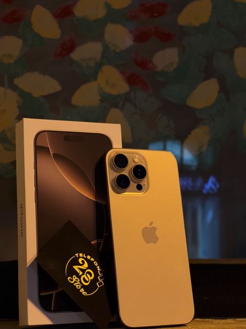 Apple iPhone 16 Pro Max Desert Titanium 256GB/8GB — Bakı
