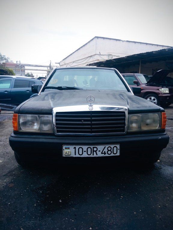 Mercedes 190, 2.0 L, 1993 il, 412 530 km 10-OR-480 — Avtomobillər, Bakı