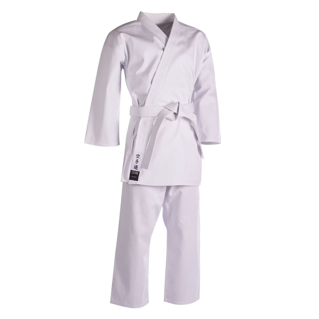 Karate məşqi üçün kimono Decathlon Outshock 100, ağ, pambıq/poliester, 180 sm — Mallar, Bakı (3)