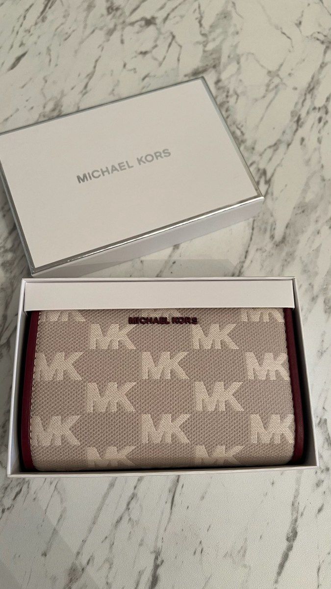 Portmone "Michael Michael Kors – Bryant Medium Logo Jacquard" — Şəxsi əşyalar, Bakı
