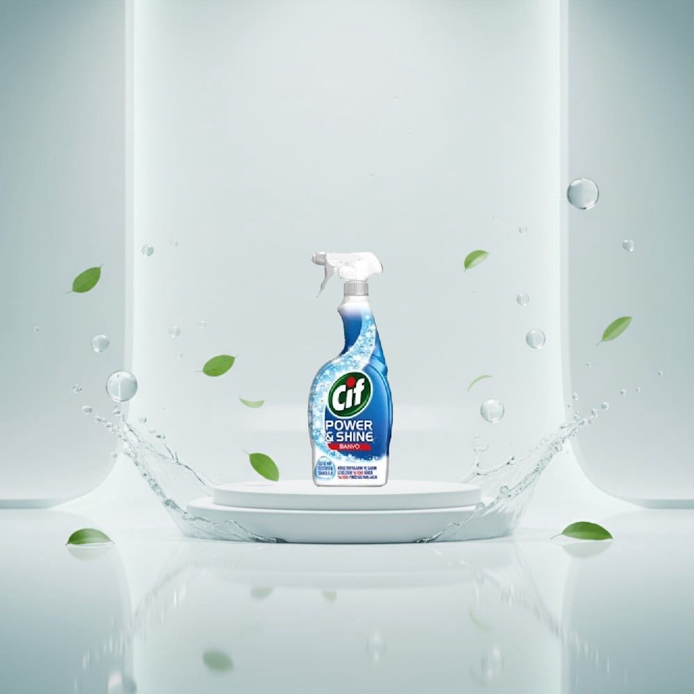 Hamam və duş üçün təmizləyici vasitə Cif Power & Shine Banyo sprey, kafel üçün, 750 ml - HomeM-099 — Mallar, Bakı