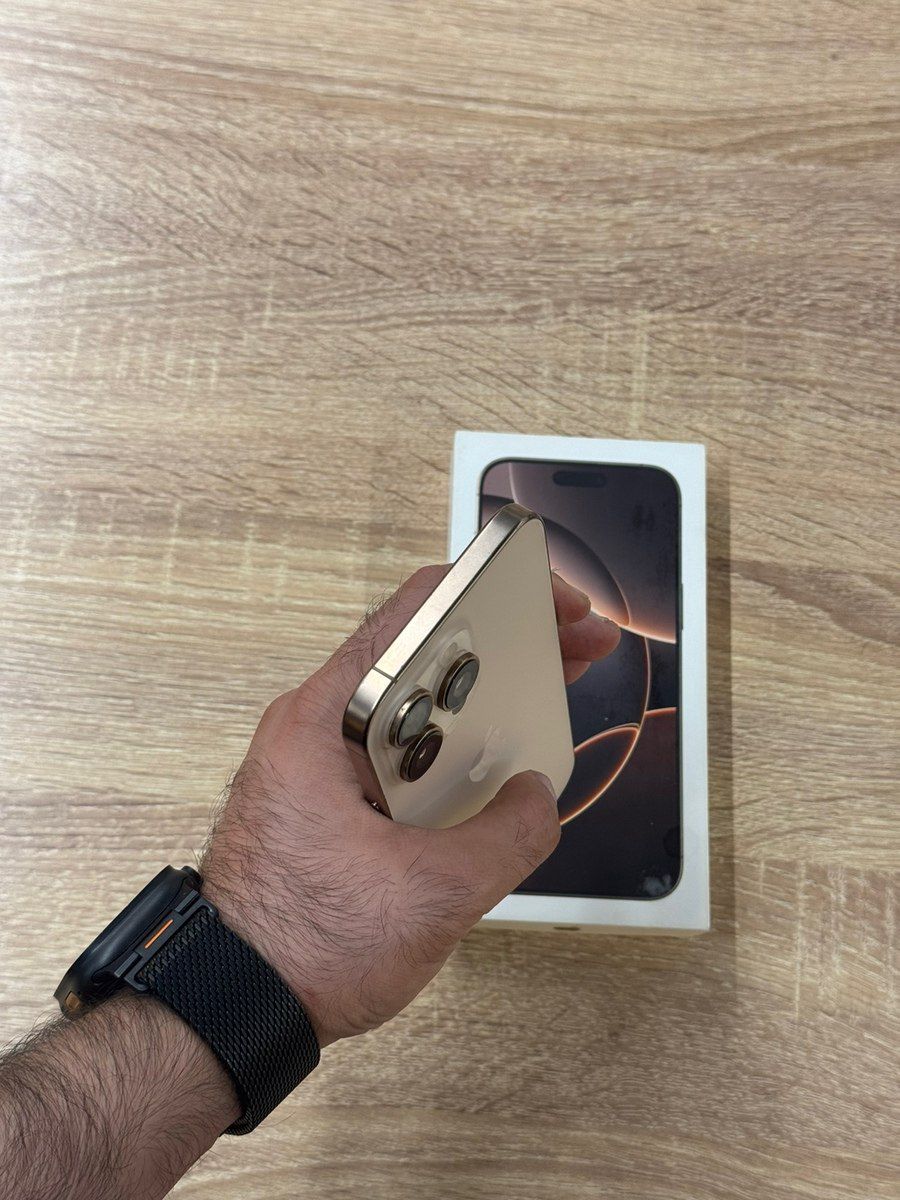 Apple iPhone 16 Pro Max Desert Titanium 256GB/8GB — Smartfonlar, Bakı (4)