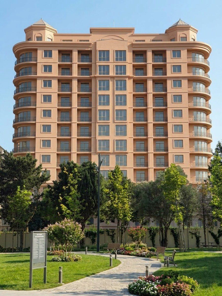 Satılır 3 otaqlı yeni tikili 120 m² — Mənzil, Bakı