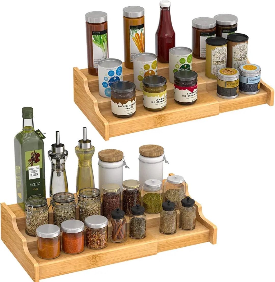 Ədviyyat üçün açıla bilən bilən bambuk altlıq, 36x22x8.5 sm — Mallar, Bakı