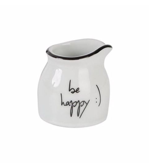Süd qabı Porland Be Happy, farfor, ağ, 35 ml — Bakı