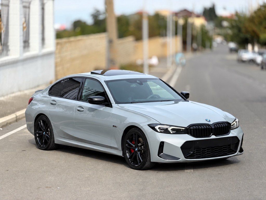 BMW 330e, 2.0 L, 12 kWh, 2023 il, 61 500 km — Avtomobillər, Gəncə (4)