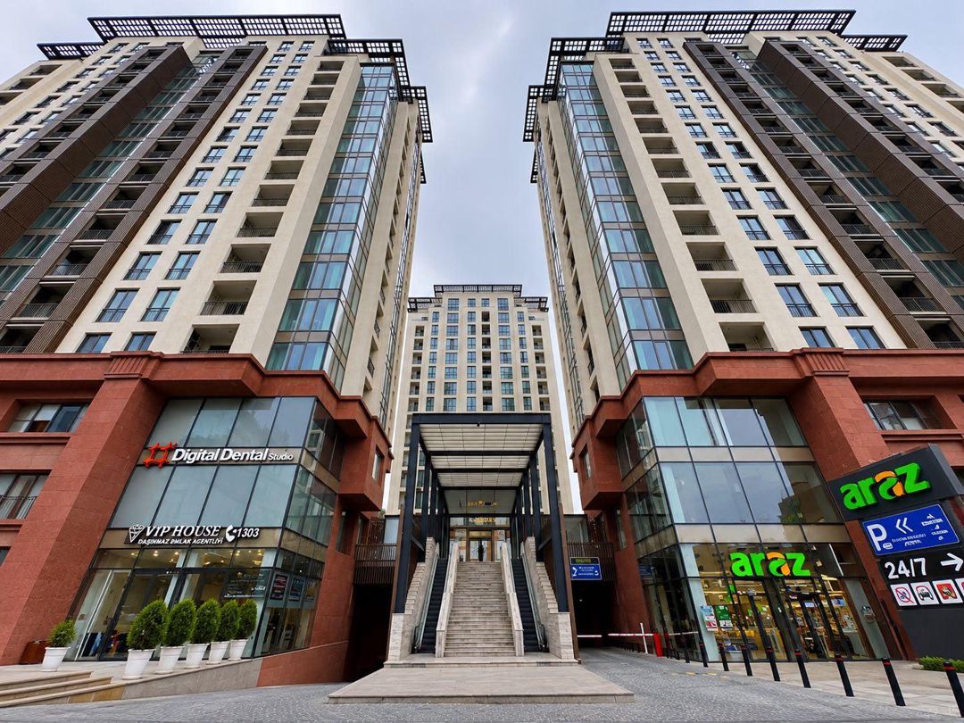 5 otaqlı mənzil, 213 m², İ.Qutqaşınlı küç./ K. Kazımzadə küç./ Ayna Sultanova küç. (Belvedere Residence) — Mənzil, Bakı (2)