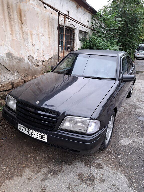 Mercedes C 180, 1.8 L, 1995 il, 186 180 km 77-CK-396 — Avtomobillər, Bakı
