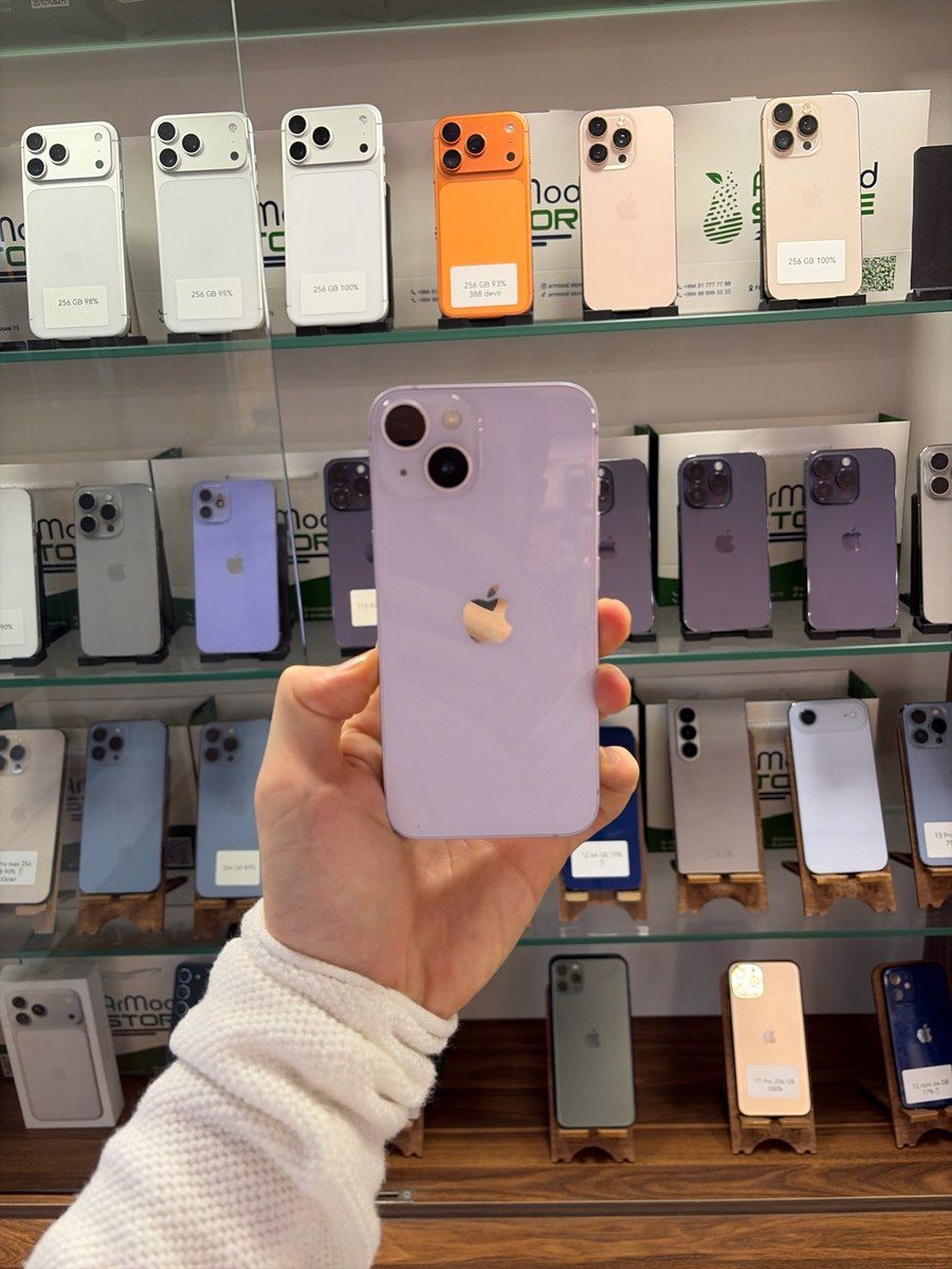 Apple iPhone 14 Purple 128GB/4GB — Smartfonlar, Bakı