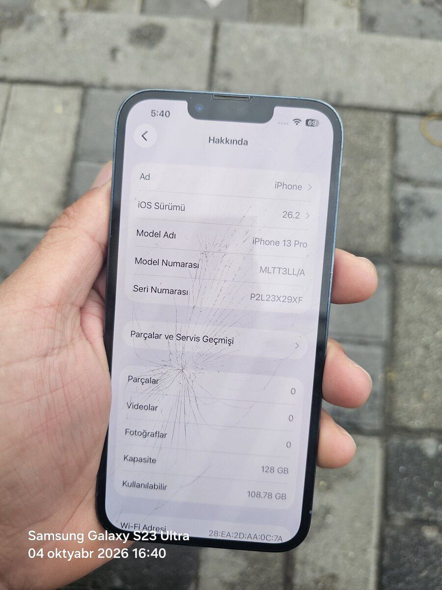 Apple iPhone 13 Pro Sierra Blue 128GB/6GB — Smartfonlar, Bakı (4)