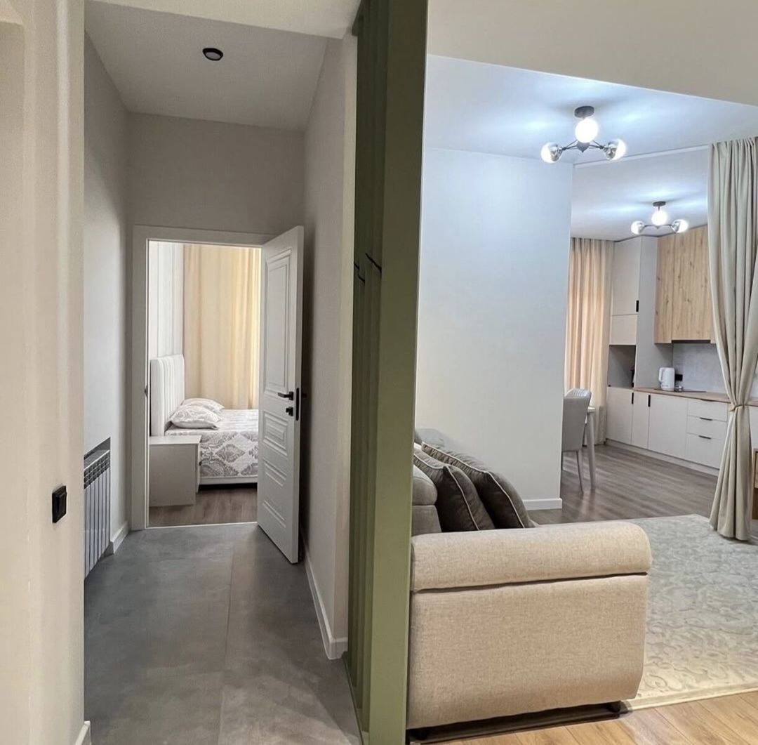 2-otaqlı yeni tikili kirayə verilir, İnşaatçilar m., 72 m² — Mənzil, Bakı (4)