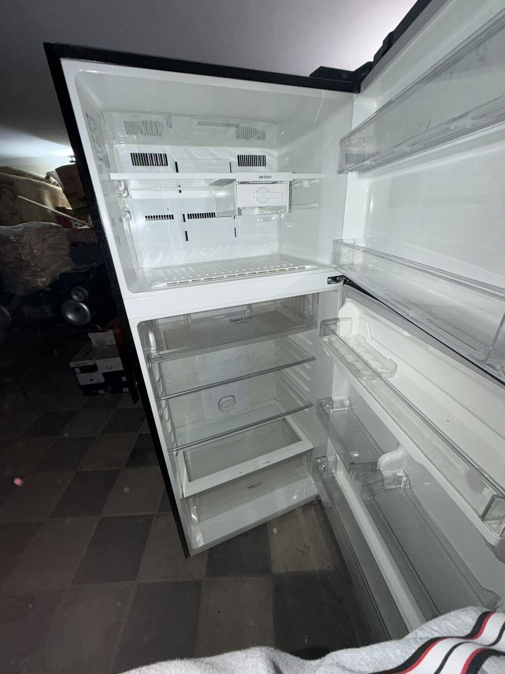 Yeni 1 qapılı LG Soyuducu Satılır, rəng - Qara — Soyuducular, Digah (2)