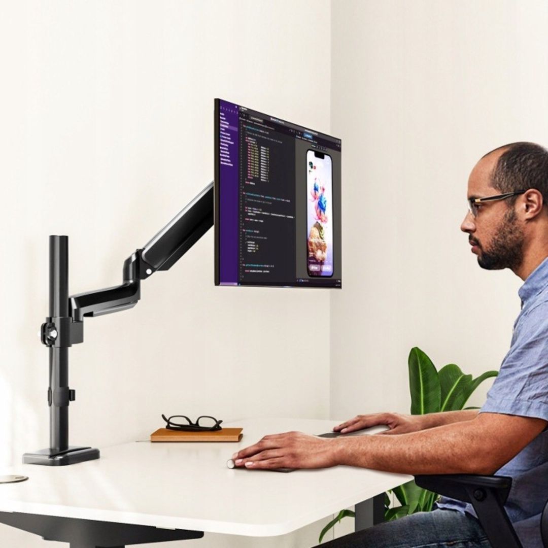 Monitor stendi CX03-01P Gas Spring Monitor Arm — Kompüterlər və noutbuklar, Bakı (4)
