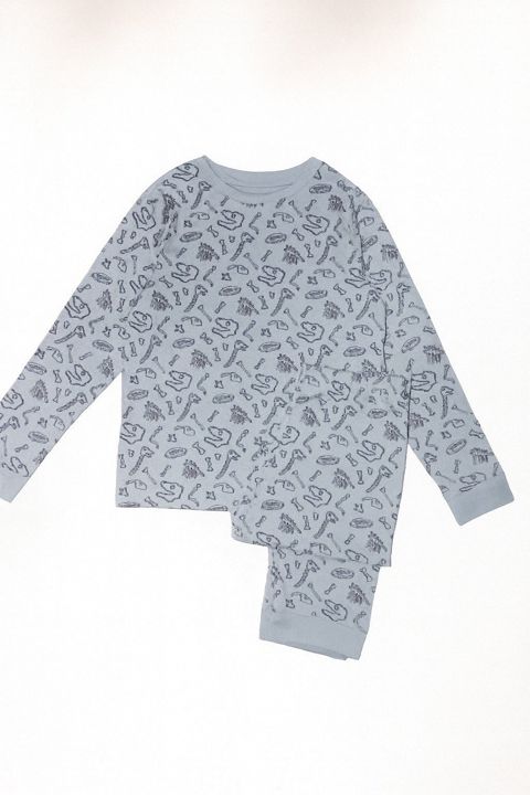 Oğlanlar üçün pijama Marks and Spencer, 100% pambıq, ölçü 5-6 yaş - MS002_mint_5 — Bakı