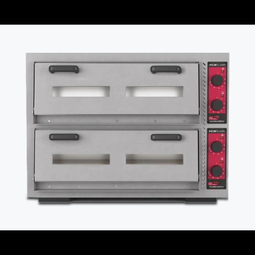 İnoxClass Pizza Fırını 30 sm 6+6 Elektrikli – 380V Peşəkar mətbəxlər — İsitmə avadanlığı, Bakı