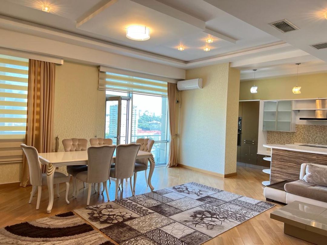 İcarəyə verilir 3 otaqlı yeni tikili 140 m² — Mənzil, Bakı (4)