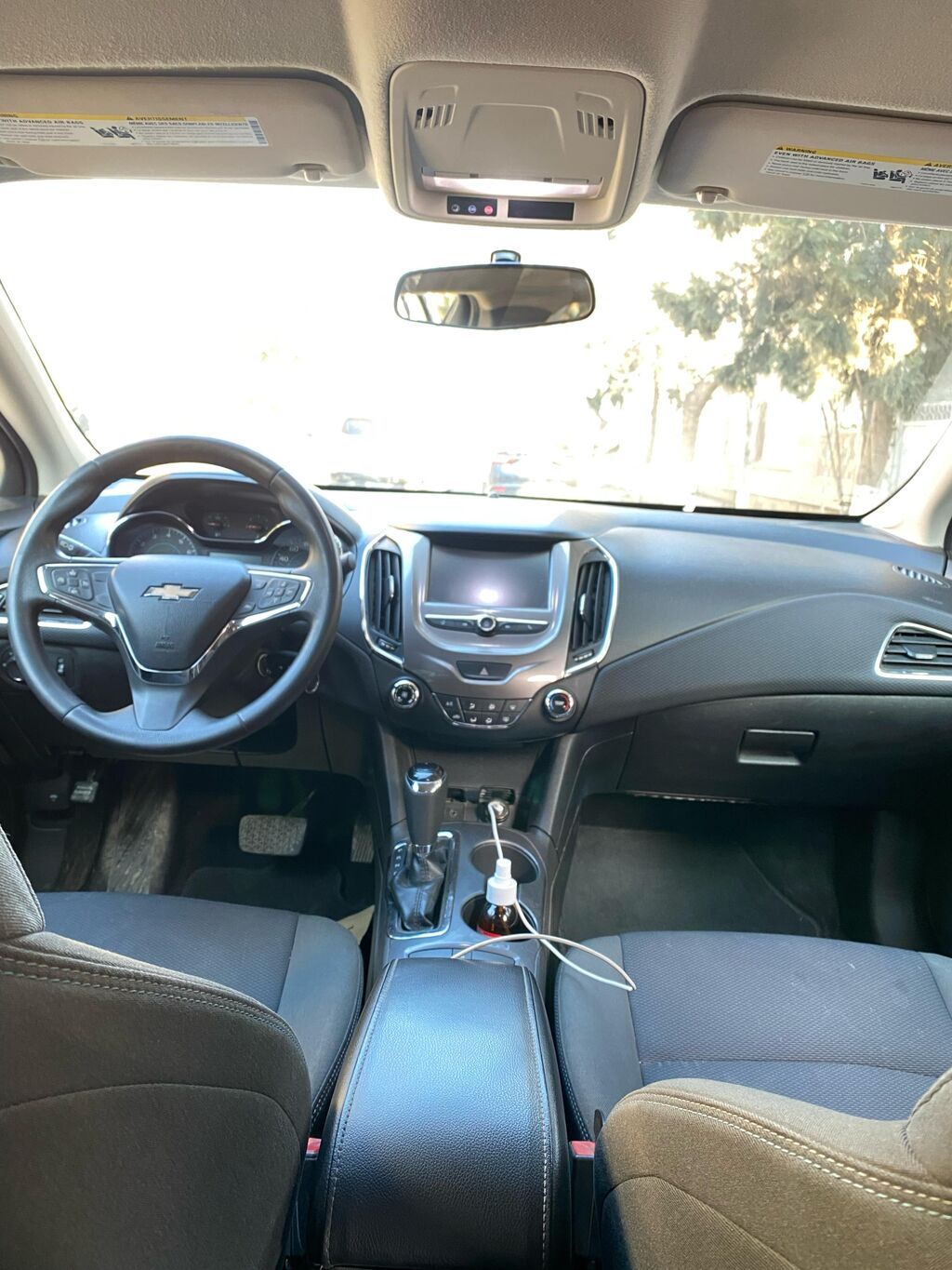 Chevrolet Cruze sedan - Kuzov: ağ rəng, aerodinamik ön və arxa 77-CT-638 — Avtomobillər, Bakı (4)