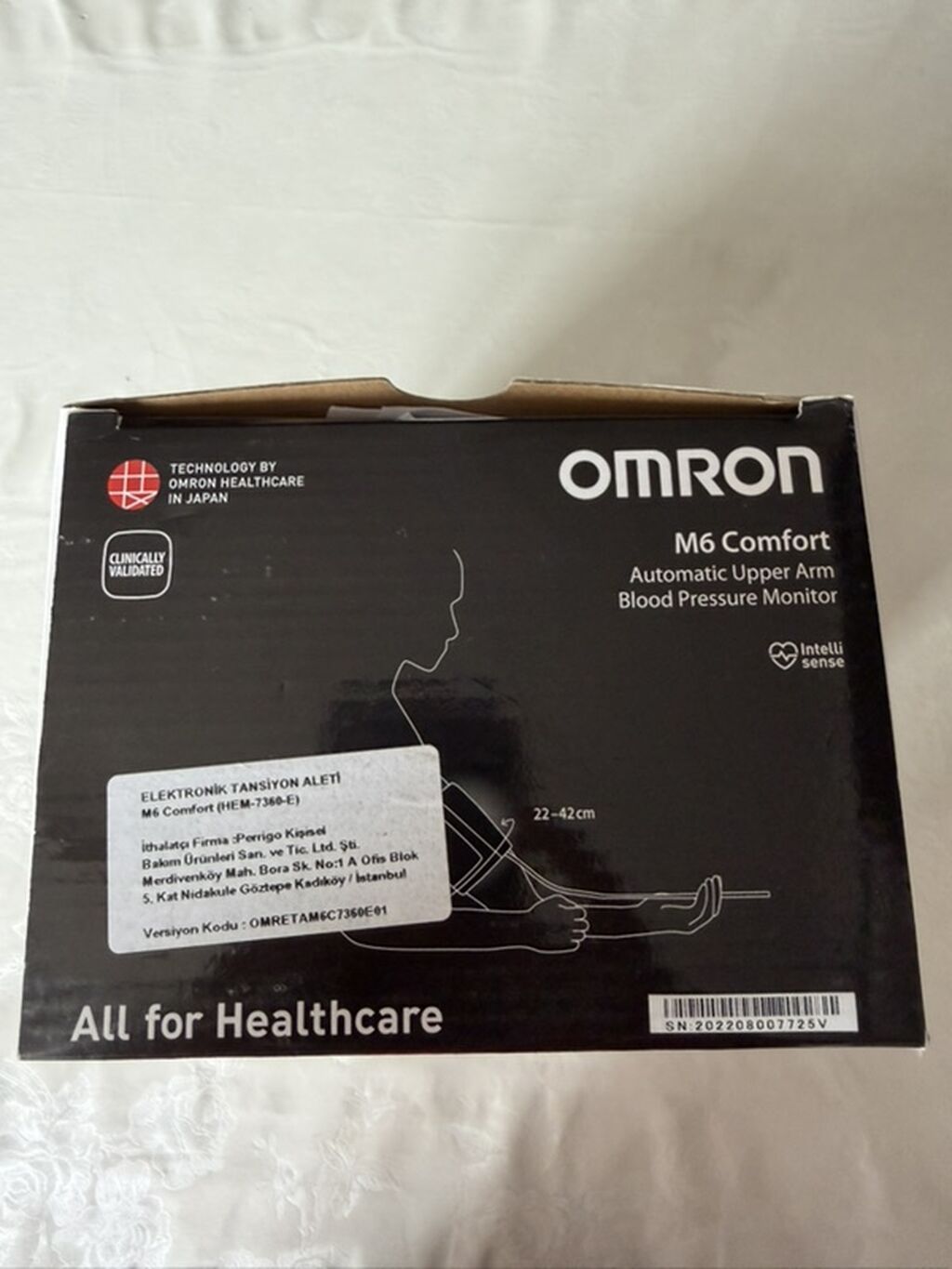 Omron M6 Comfort Təzyiq ölçən. Tonometr. Yapon brendi. Təzə kimidi — Tonometrlər və gliukometrlər, Bakı (8)