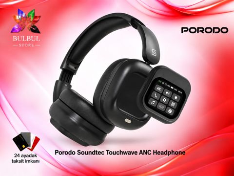 Porodo Soundtec Touchwave ANC Headphone — Bakı