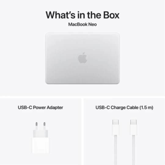 Macbook Apple Neo 13 Silver 256 — Apple Macbook, Bakı (3)