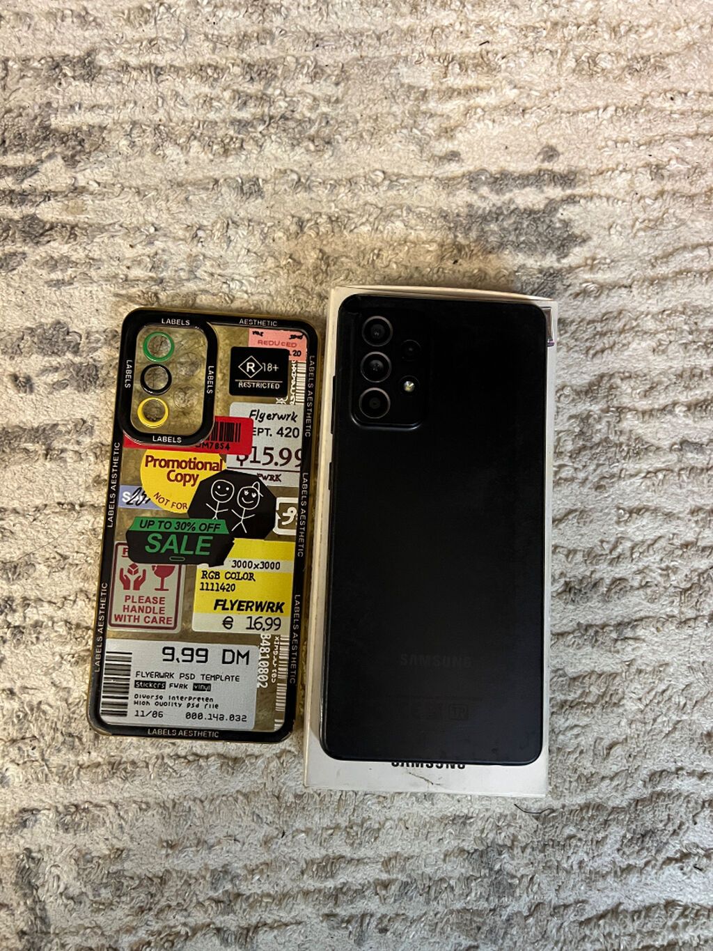 Samsung Galaxy A52, 128 GB, rəng - Qara, Sensor, Face ID — Samsung, Bakı (6)