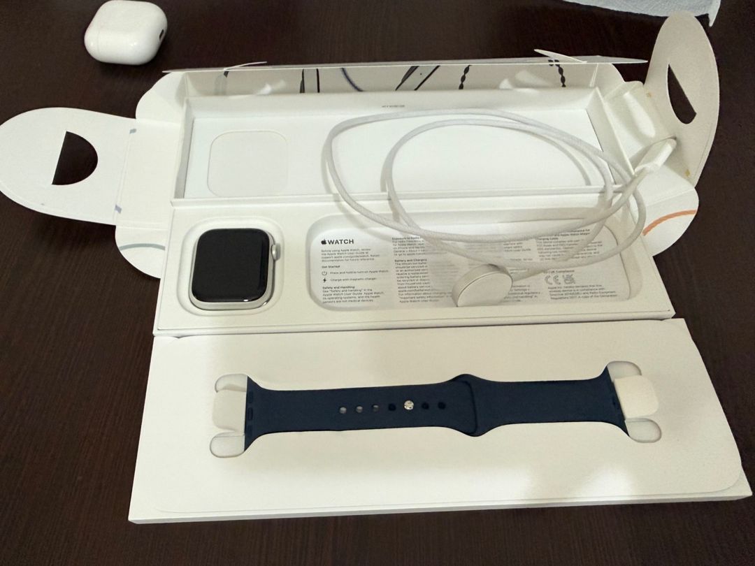 Apple Watch Series 9 Aluminum Silver 45mm — Ağıllı saatlar və biləkliklər, Bakı (6)