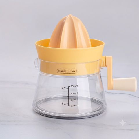 Əl şirəçəkən 93384, plastik, sarı, 500 ml — Bakı