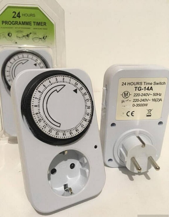 Mexaniki elektrik taymeri 24 saatlıq — Bakı