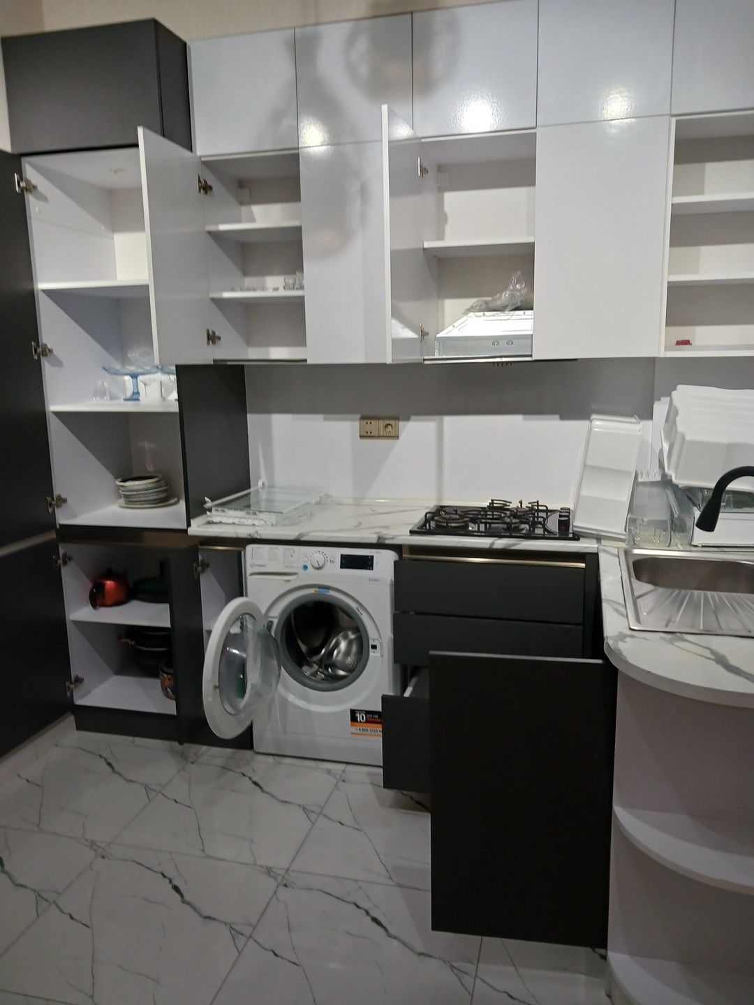 İcarəyə verilir 2 otaqlı yeni tikili 70 m² — Mənzil, Bakı (4)