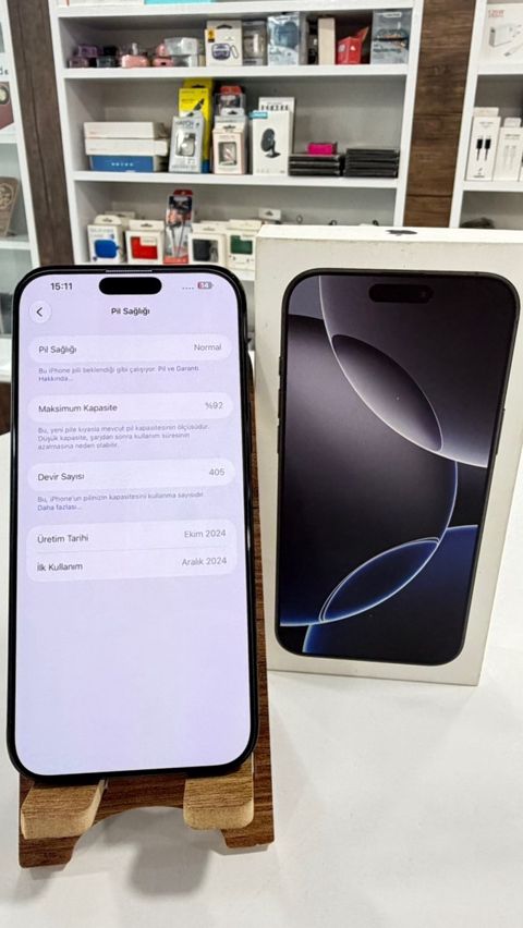 Apple iPhone 16 Pro Max Black Titanium 256GB/8GB — Bakı