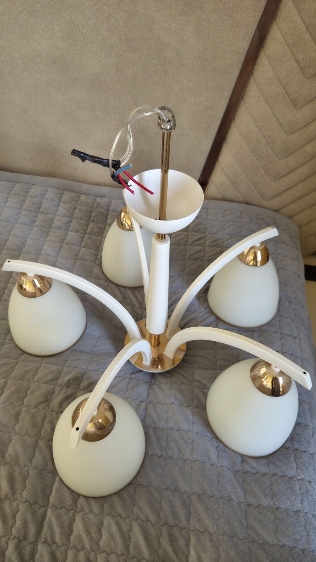 Çılçıraq, 5 lampa, Şüşə — Tavan is?qlar? v? cilc?raqlar, Bakı
