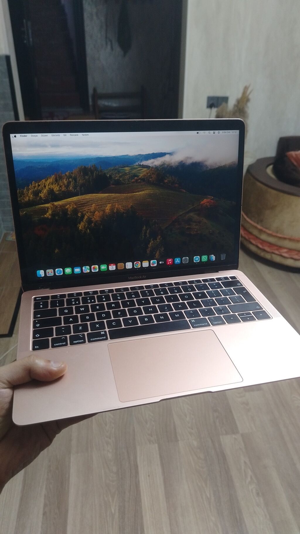 Apple MacBook Air – Qızıl rəng - 13.3" Retina ekran (True Tone, incə — Apple Macbook, Bakı (2)
